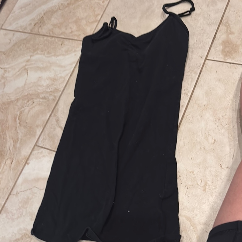 Black Spaghetti Strap Tanktop